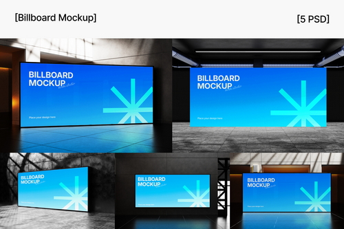 BUNDLE | Billboard Mockup