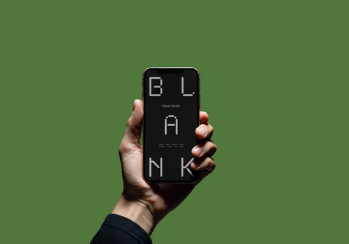 Studio Spotlight Phone Mockup {Bundle 3]