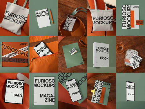 Basic Branding Mockups Collection