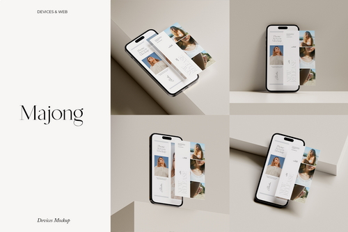 iPhone with Screen Mockup