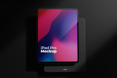iPad PRO Screen Mockup 3D