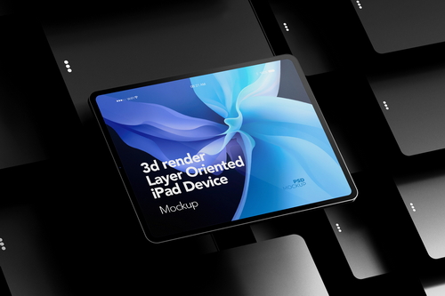 iPad Device PSD Mockup