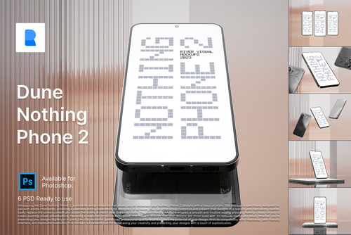 Nothing Phone 2 - Dune Mockup Series