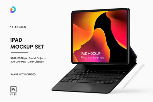 iPad Mockup Set