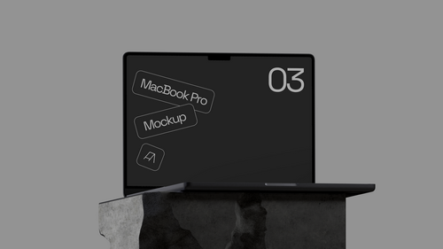 MacBook Pro Mockup 03