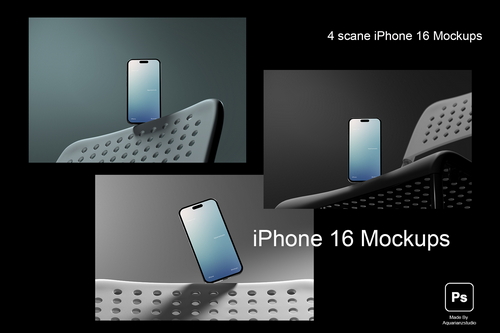 iPhone 16 Mockups