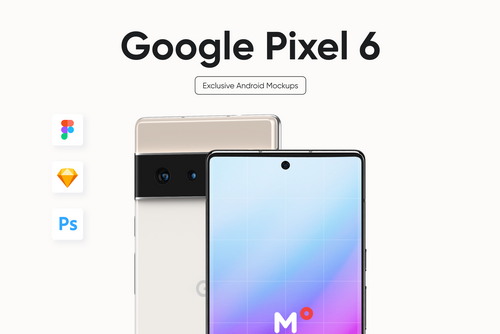 12 Google Pixel 6 Pro Mockups