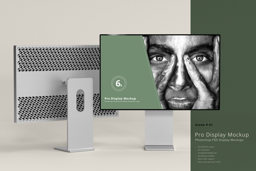 Pro Display Mockups
