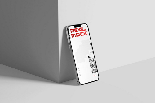 Modern Mobile Device Mockup Display