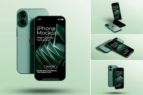 iPhone 16 Mockup