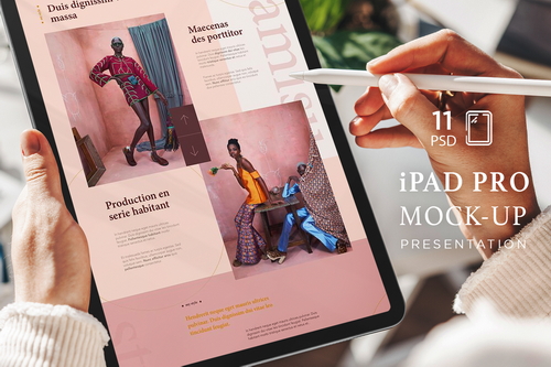 iPad Pro Presentation Mock-Up
