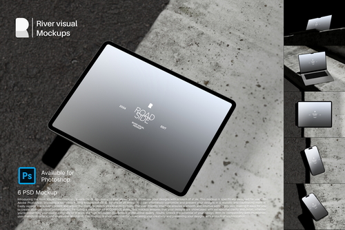 Device Mockup - Road Side