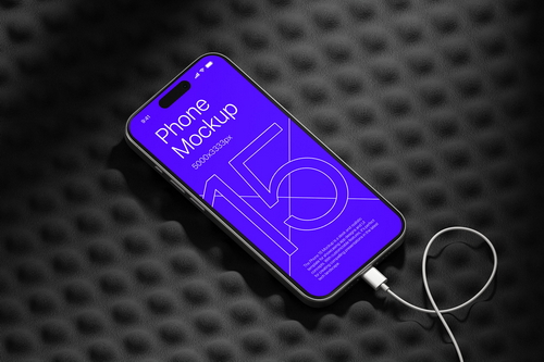 iPhone 15 - App Presentation Mockup