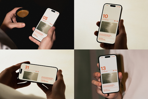 Handheld iPhone Mockup Bundle