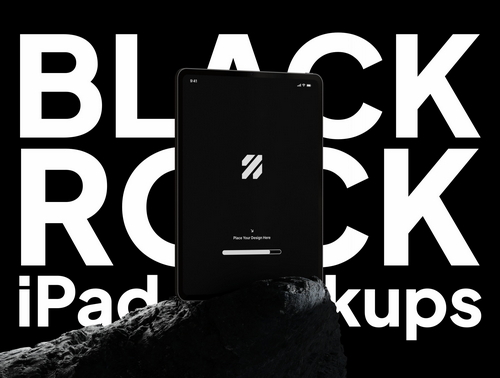 Black Rock iPad Mockups