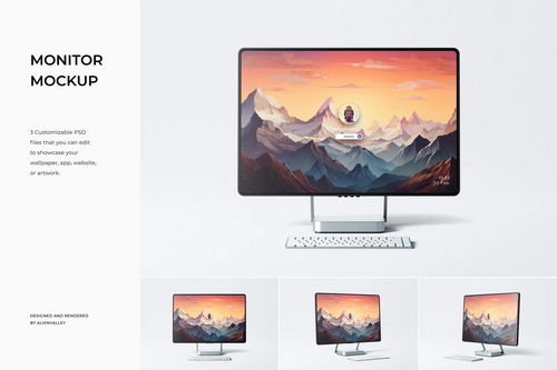 Monitor Mockup