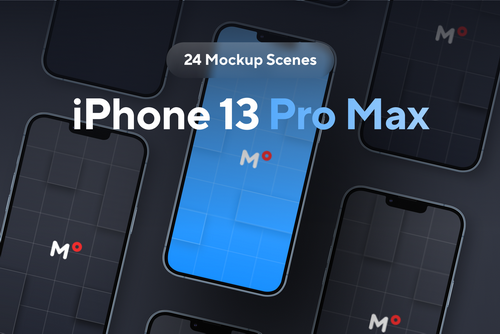 24 Most Popular iPhone 13 Pro Max Mockups
