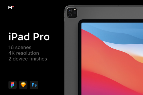 iPad Pro Mockups Scenes