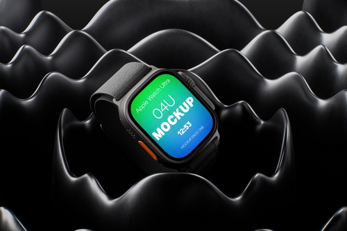 Apple Watch Ultra - Mockup 04U