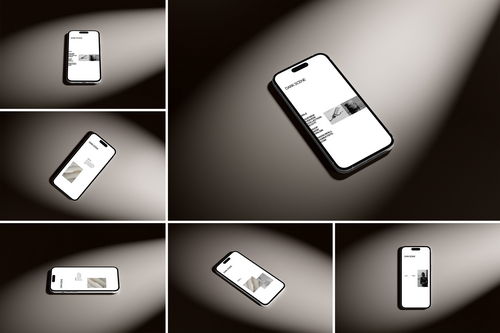 iPhone Mockup Dark Scene