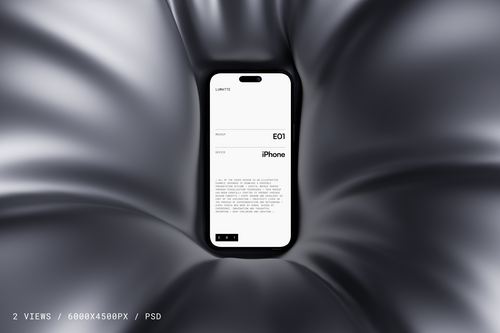 iPhone Mockup E01