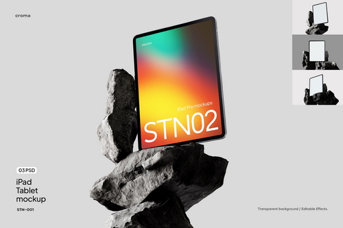 iPad Mockup Standing STN02
