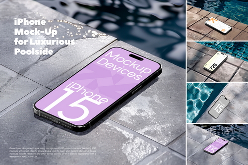 iPhone Mockup Travel Brand Identity