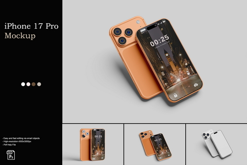 iPhone 17 Pro Mockup