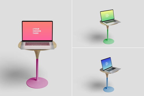 Macbook Pro Mockup Set