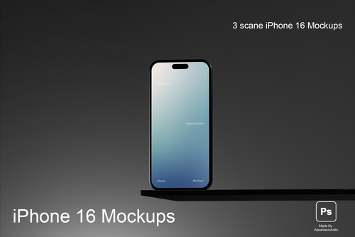 iPhone 16 Mockup | Aplle Device