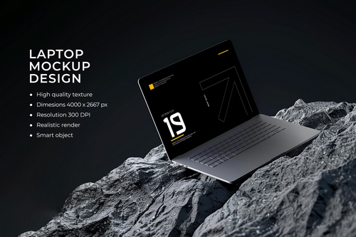 Modern Laptop Mockup