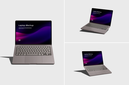 Laptop Mockup Set