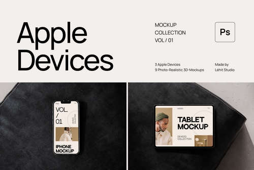 Apple Devices Mockups Vol.1