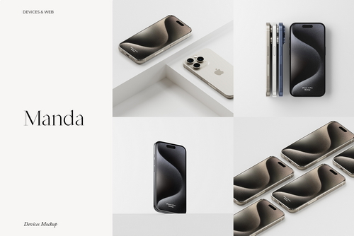 iPhone 15 Pro Mockup
