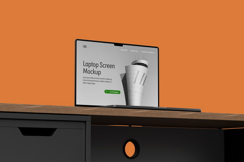 Laptop Screen Mockup
