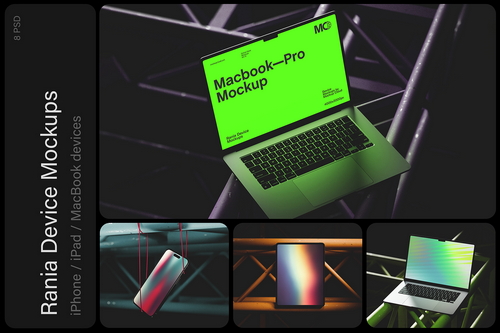 Rania Device Mockups