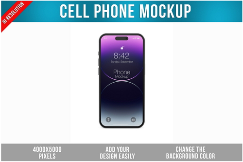 Cell Phone Mockup