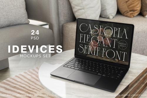 Apple Devices Screen Mockups