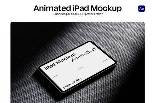 Animated iPad Mockup