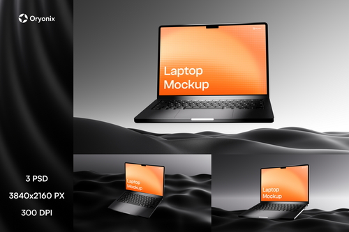 Midnight Flow Mockup Pack