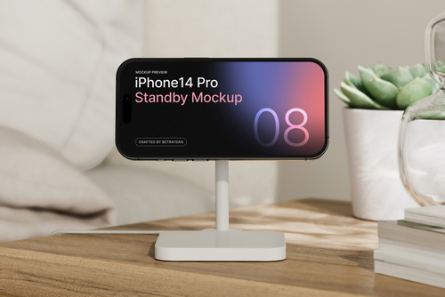 Apple Standby Mockup - 08