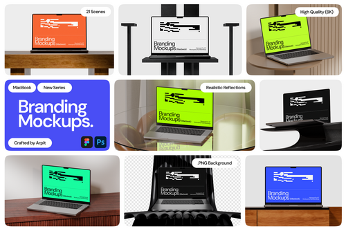 Branding Mockups - Macbook Pro