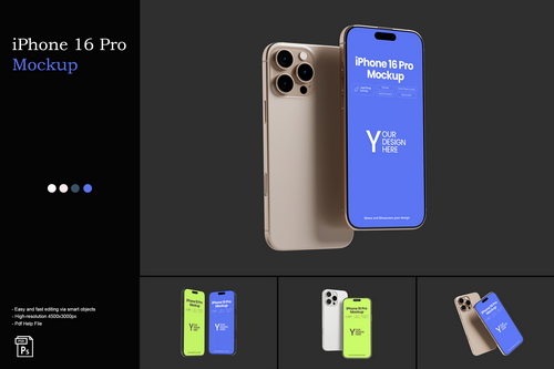 iPhone 16 Pro Mockup