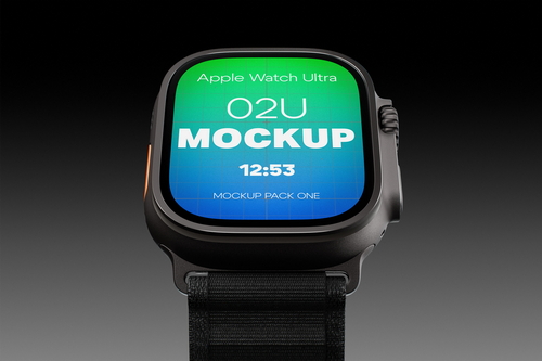 Apple Watch Ultra - Mockup 02U
