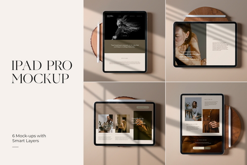 Ipad Pro Photo Mockups Bundle