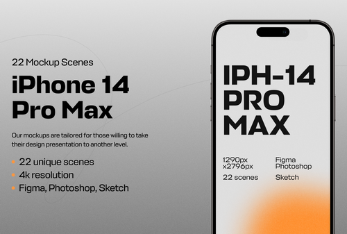 iPhone 14 Pro Max Mockups