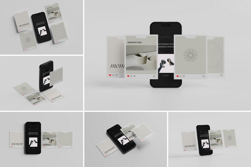 Instagram Post Branding Mockup