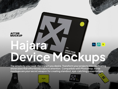 Hajara Device Mockups