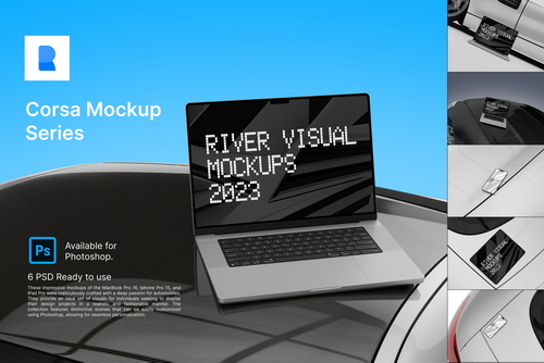 Device Mockup - Corsa Mockup Series