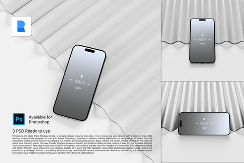 iPhone 15 Pro - Wavy Glass